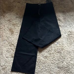 Zara Black Flare Wide Leg Jeans